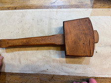 vintage 14”  Carpenter's Wooden Mallet