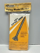 RARE! Vtg Estes Flying Model Rocket MINI-BRUTE LITTLE JOHN #0819 NOS 