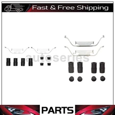 Disc Brake Hardware Kit Front Rear For 1993-1993 BMW 850Ci 2pcs