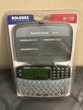 Rolodex RF-128 Electronic Organizer Franklin 2000 Vintage Sealed