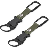 2PCS Bottle Buckle Clip Hanging Buckle Portable Water Bottle Ring Holder Keyc...