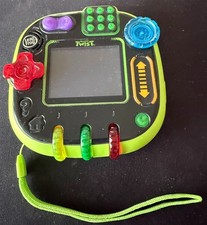 LeapFrog Rockit Twist Green Button Control Handheld Learning Game System Tested