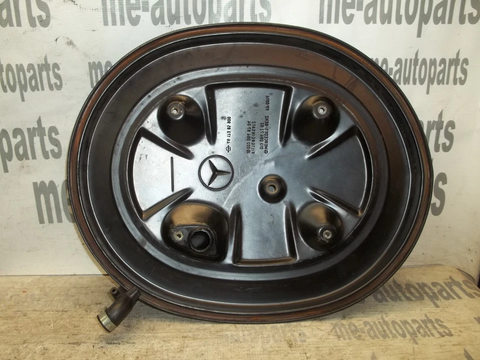 86-93 Mercedes-Benz W124 Cubierta del motor Limpiador de admisión de aire Caja de filtro Carcasa OEM Foto 3 de 4