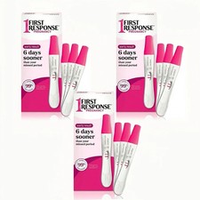 First Response Early Result Pregnancy Test Pack of 3 Boxes 9 Tests Total NEW