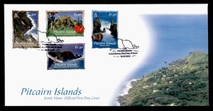 DR WHO 2004 PITCAIRN ISLANDS FDC SCENIC VIEW $2.50 R82348
