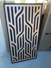 GIK Amplitude Series 60x120x10cm - Black/ Braids / Beech.