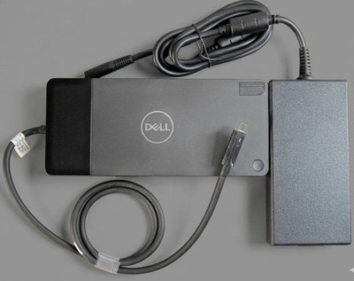 Dell WD19TBS USB-C Docking Station Thunderbolt 180W Power Adapter - 3xDisplay