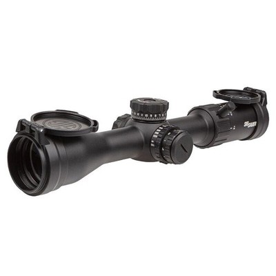 Sig Sauer Whiskey 4 Rifle Scope 3-12x44 30mm SFP BDC-1 Hellfire Illum Black UPC: