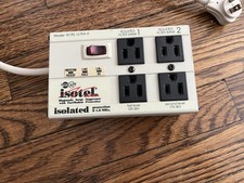 Tripp Lite Isotel Ultra 4-Outlet Voltage Surge Suppressor