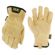 MECHANIX WEAR LDCW-75-009 Leather Gloves,M,Cowhide,PR1 56KH13