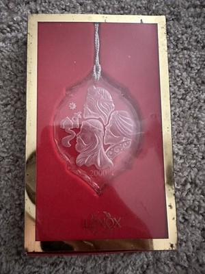 Lenox Treasures of the Heart Three Kings 2000 Christmas Ornament Crystal Germany