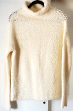 DKNY Women Pullover Sweater White XS