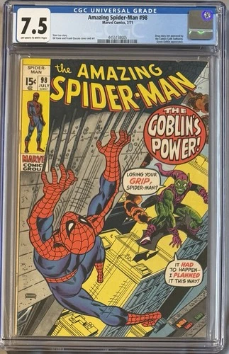 AMAZING SPIDER-MAN #98 CGC 7.5