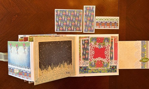 Handmade Album Using Heartfelt Creations Candlelit Christmas Collection - Picture 16 of 19
