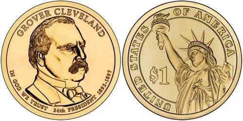 2012-D Presidential Dollar — photo from the most recent tracked eBay sale