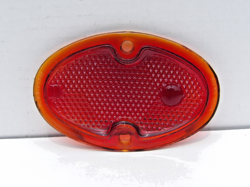 1933 1934 1935 1936 CHEVROLET DO-RAY LAMP CO. 1252 TAIL LAMP LENS TIGER-EY - Picture 3 of 8