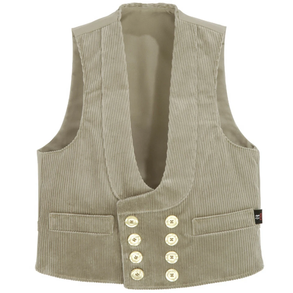 FHB Zunftweste HEINER Trenkercord ohne Nierenschutz Zunft-Weste 13 beige 50016 - Bild 1 von 1