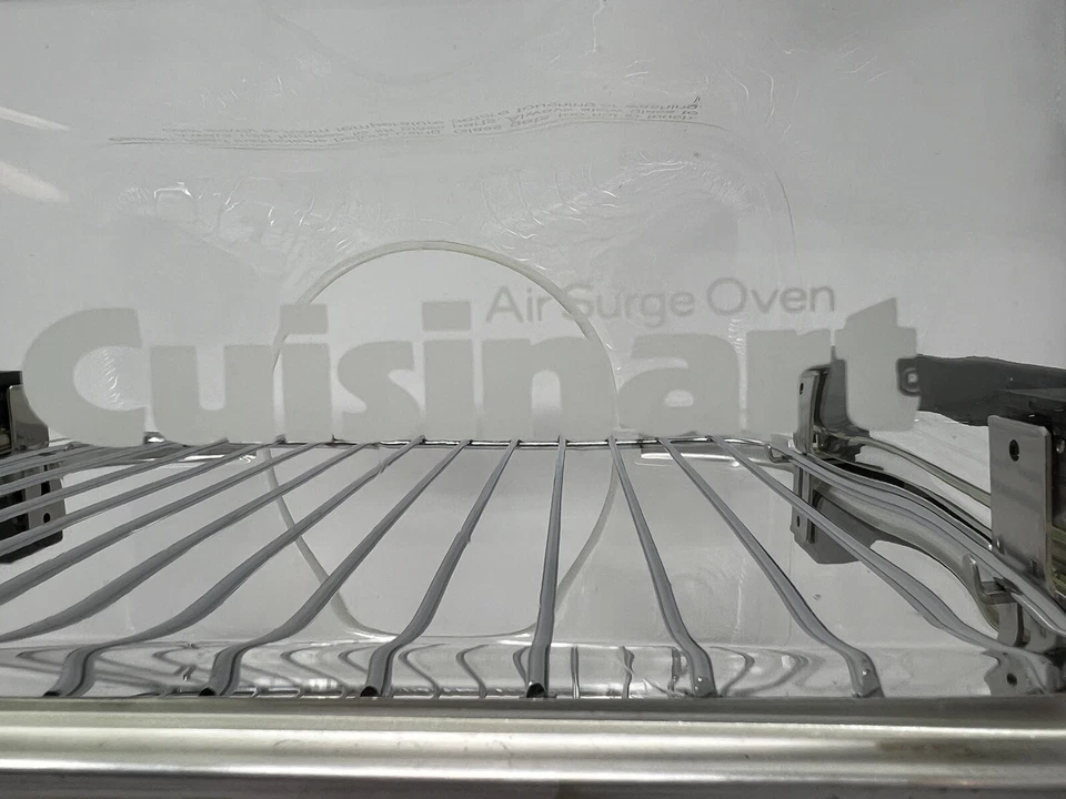 Винтажная конвекционная духовка Cuisinart Air Surge ТОЛЬКО СМЕННОЕ СТЕКЛО Никогда не использовалась Новая из старых запасов - Изображение 3 из 4