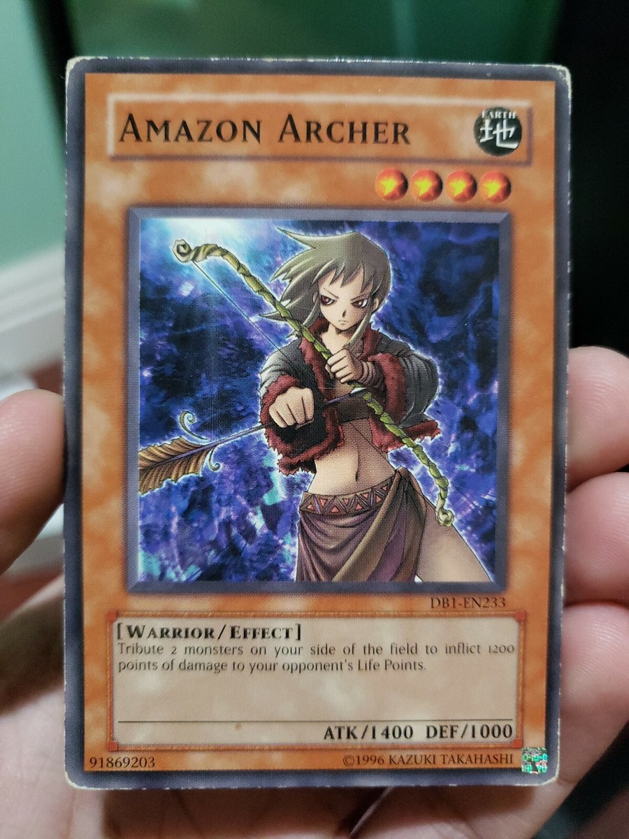 Yugioh: AMAZON ARCHER [DB1-EN233] [Common] [Unlimited - Main Image
