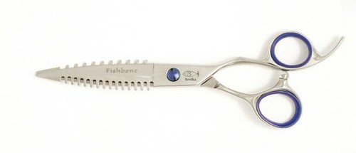 Bonika Beauty Salon Styling Hair Cutting Fishbone Razoring Shears / Scissors - Picture 2 of 3
