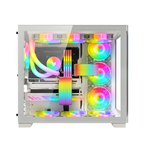 ARGB PSU Pokrywa kabla Przedłużacz prądu Pokrywa kabla do GPU 5V 3Pin SYNC - Zdjęcie 10 z 28