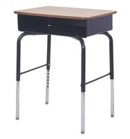 Ecr4kids Open Front Desk With Metal Book Box - Rta Ecr4kids Open Front Desk With Metal Book Box - Rta