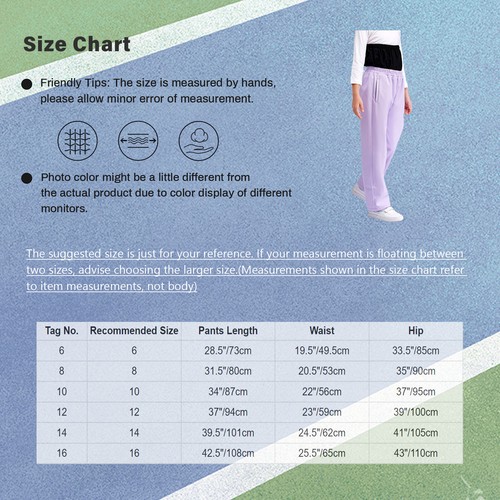 Kids Girls Sweatpants Sports Trousers Waterproof Pants Hiking Workout Camping - Picture 36 of 48