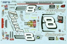 Slixx 1848 #8 Budweiser 2003-Dale Earnhardt Jr 1/24 waterslide Nascar decal