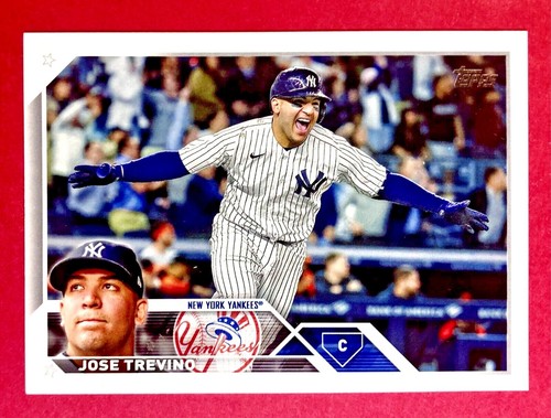 2023 Topps Jose Trevino #373 New York Yankees (1x AS/Gold Glove/Platinum Glove) - 第 1/4 張圖片