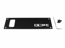 XSPC Single Bayres/Pump Faceplate Pack (Black)