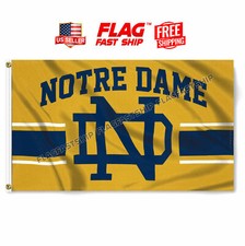 Notre Dame FLAG 3X5 Banner Fighting Irish Foo...