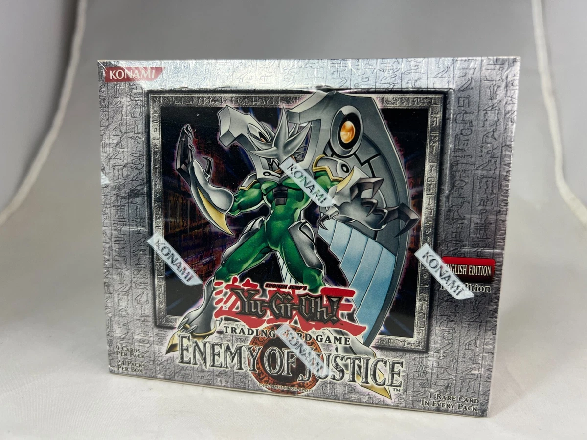 Yu-Gi-Oh! TCG Enemy of Justice Sealed Collectible Card Game Packs