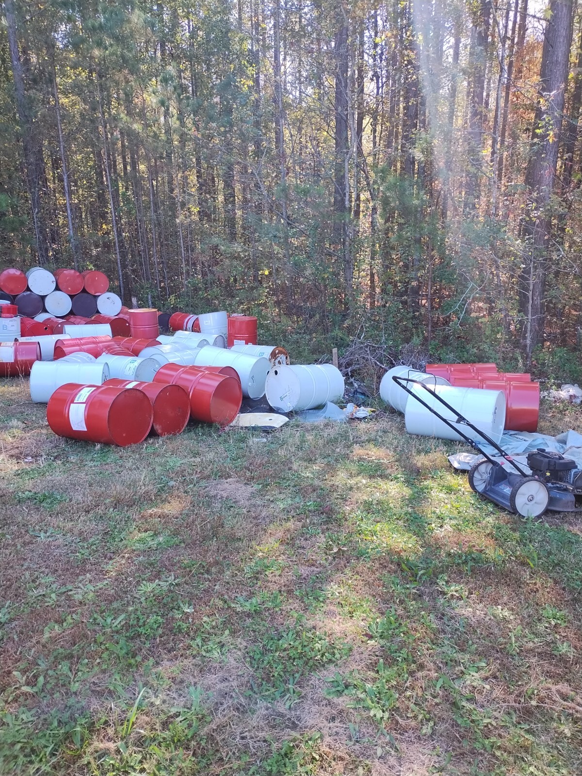 55 gallon steel drum eBay