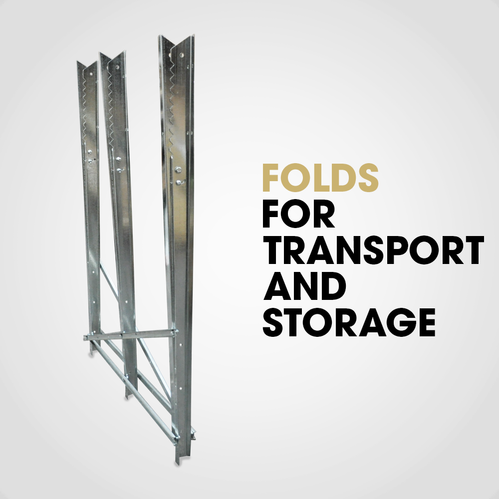 Saw Horse Log Holder Heavy Duty Chainsaw Metal RocwooD Sawing Serrated