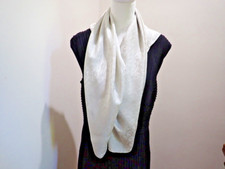 Vintage 36" x 36" Hand rolled Scarf