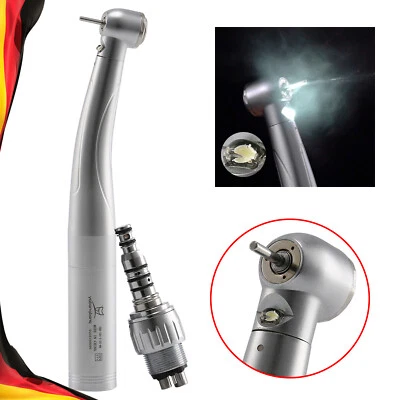 YABANGBANG Dental LED E-Generator Fiber Optic Turbine Handstück 4-Loch-Koppler fit KaVo DE