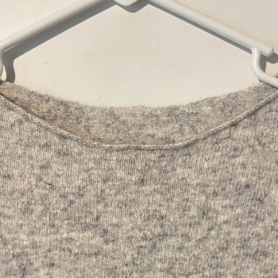 Suéter Ann Taylor Mujer Talla XS Gris Claro Ultra Suave Acrílico Poliéster Rayón Foto 2 de 4