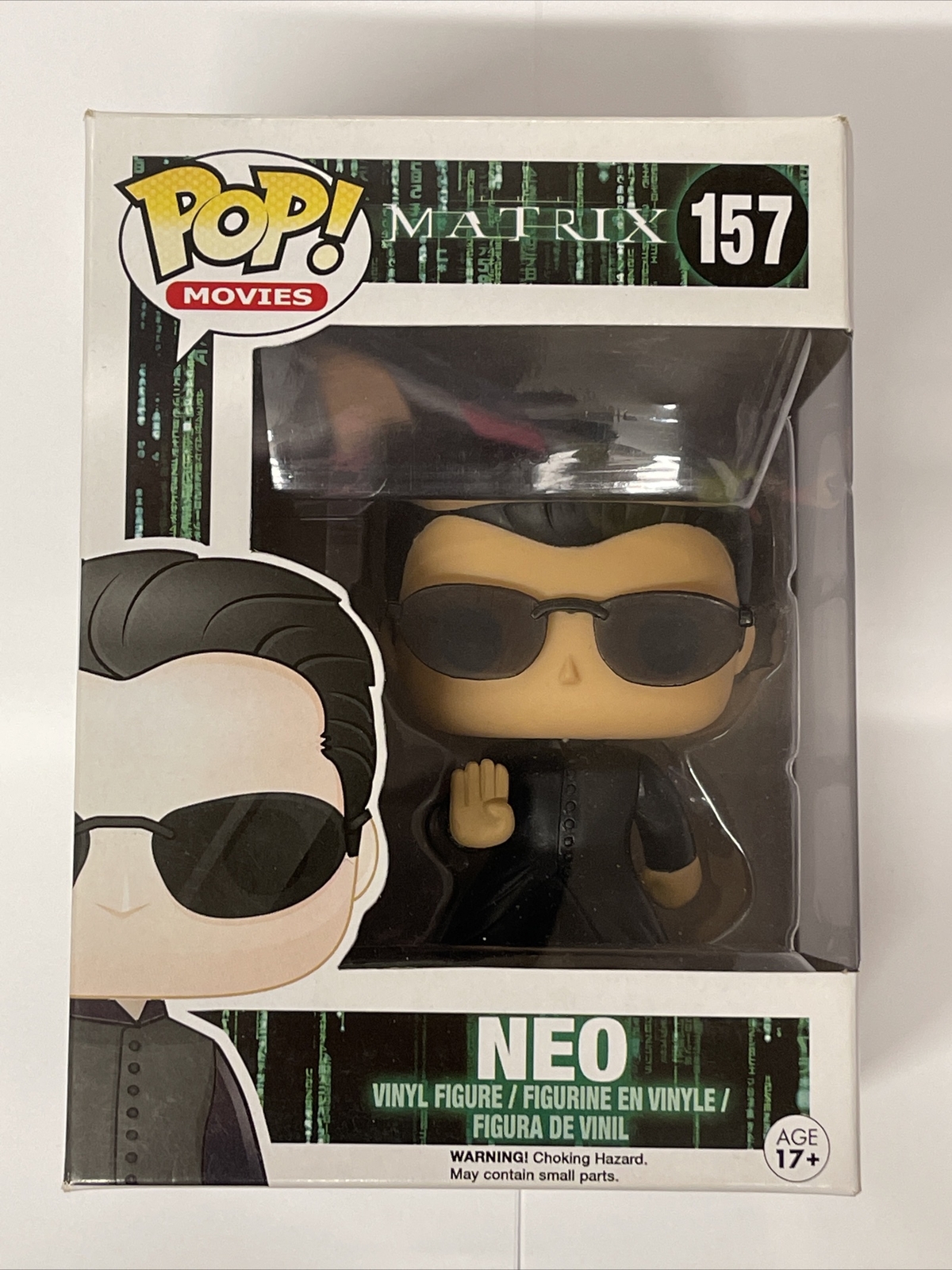 Funko POP! Movies - The Matrix Vinyl Figure - Neo #157. New