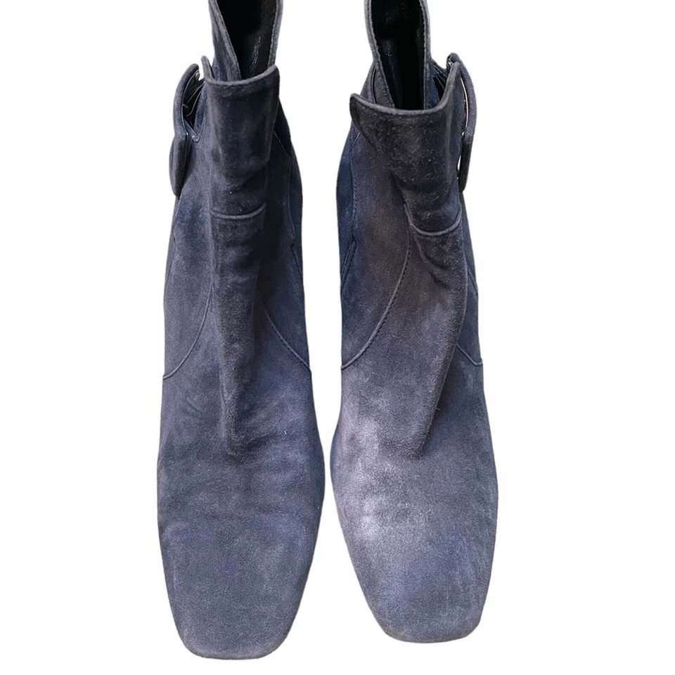 BOTINES ROGER VIVIER GAMUZA TACÓN MUJER TALLA 10 Foto 2 de 4