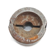 Burndy U1CART U-Type Hydraulic Crimping Die Index 471 #1-AWG AL, 1.5" Height