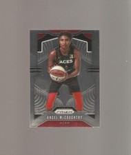 angel mccough 2020 panini prizm wnba base card,,,las vegas aces