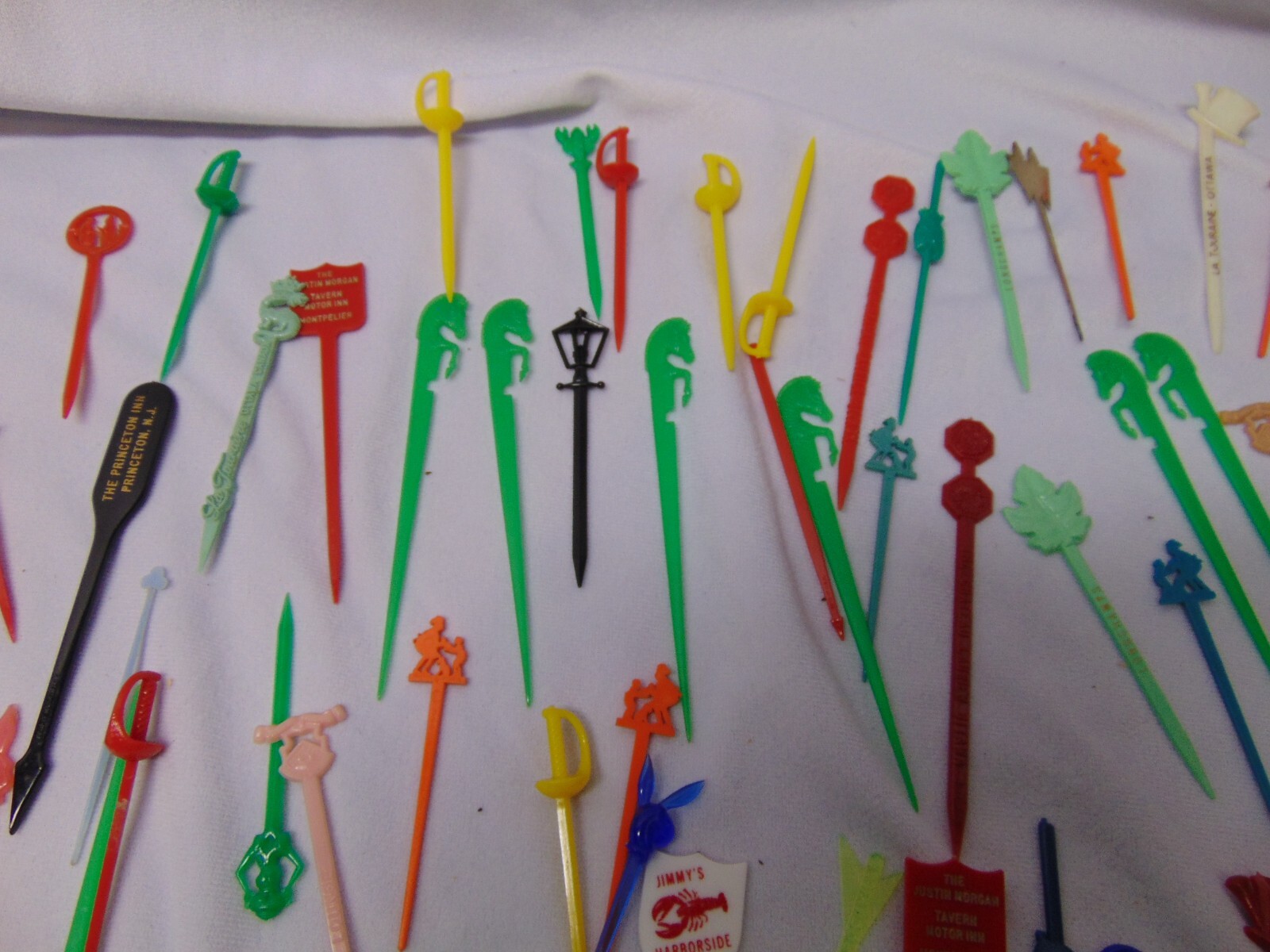 (75) vintage plastic Cocktail mixers swizzle sticks swords seahorses top hat eBay