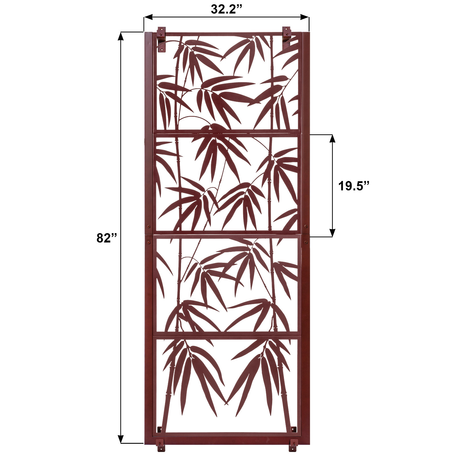 H Potter Trellis Screen GAR647 Outdoor Wall Trellis Screen for Patio & Balcony