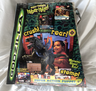 Godzilla (1998) Super Action Puppet! | eBay UK