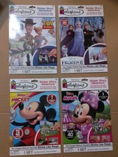 Lot 4 NEW COLORFORMS Sticker Story Adventure FROZEN 2 TOY STORY 4 MINNIE MICKEY