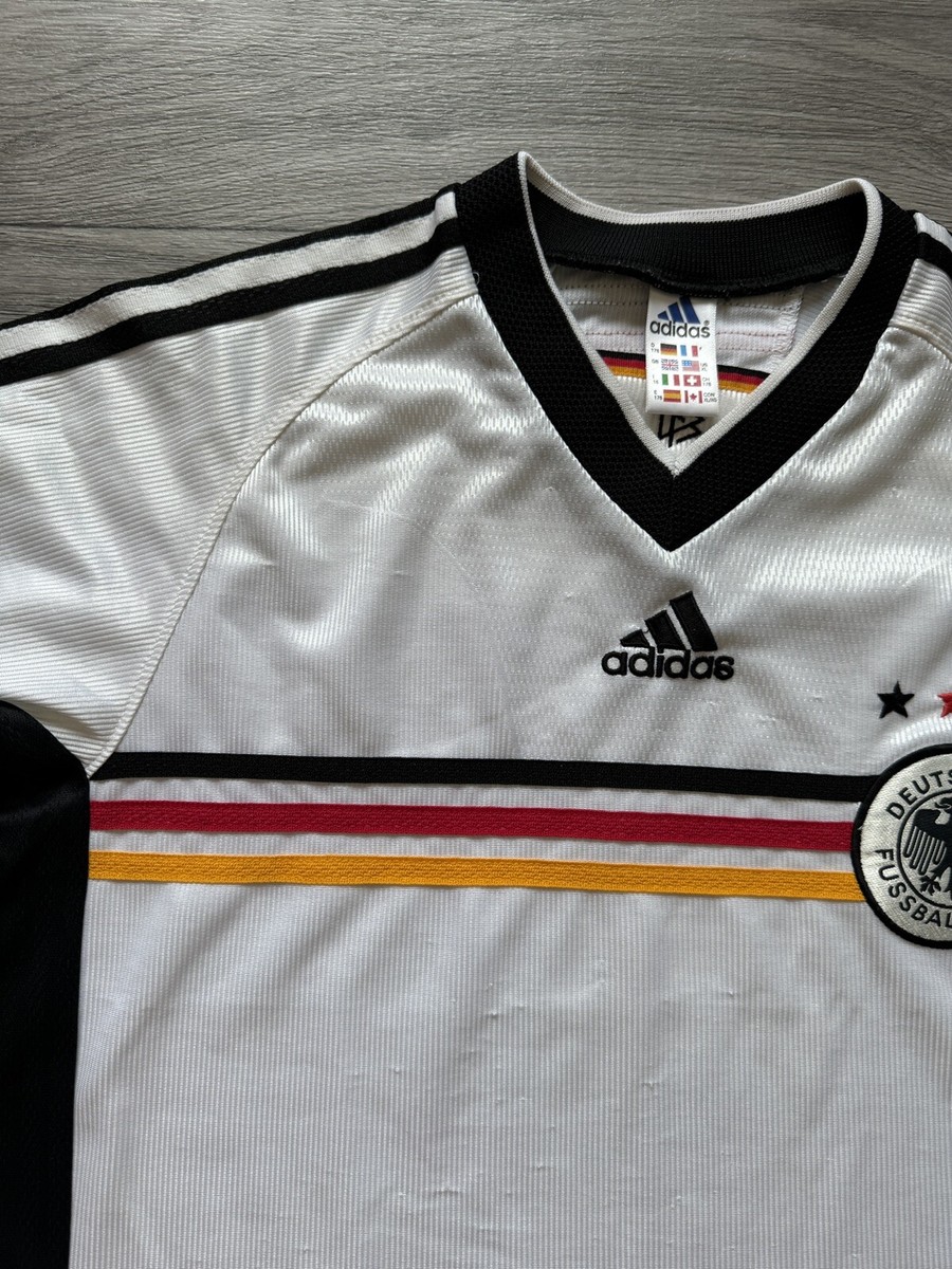 Germany National Team 1998/2000 Adidas Football Shirt Jersey Home