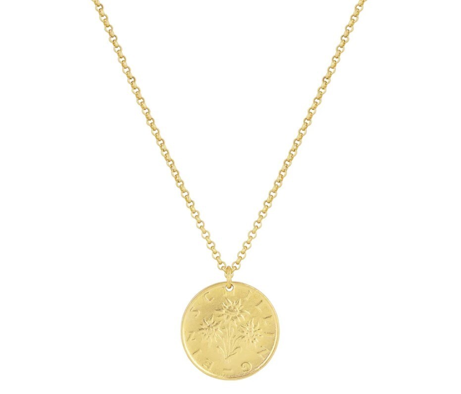 Electric Picks Austria Schilling Coin Gold Plated Pen… Gem