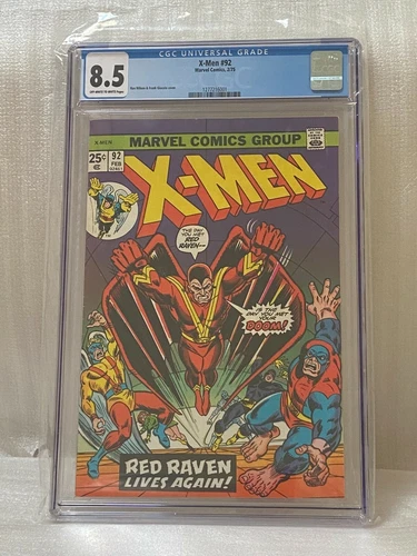 X-MEN #92 CGC Graded 8.5