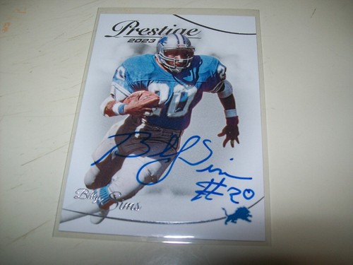 2023 PANINI PRESTIGE BILLY SIMS AUTOGRAPH SIGNED AUTO #101 DETROIT LIONS