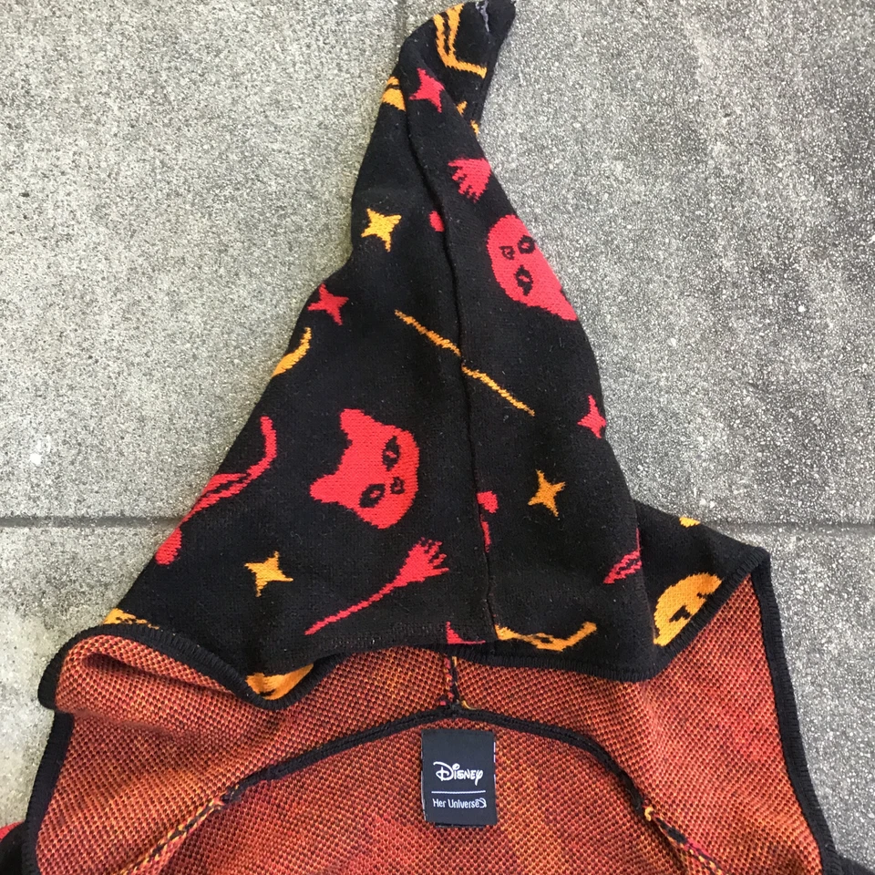 Cárdigan Her Universe Disney Hocus Pocus Mujer Pequeño Dani Con Capucha Flecos Foto 4 de 4